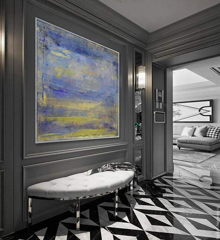 sea abstract wall decor